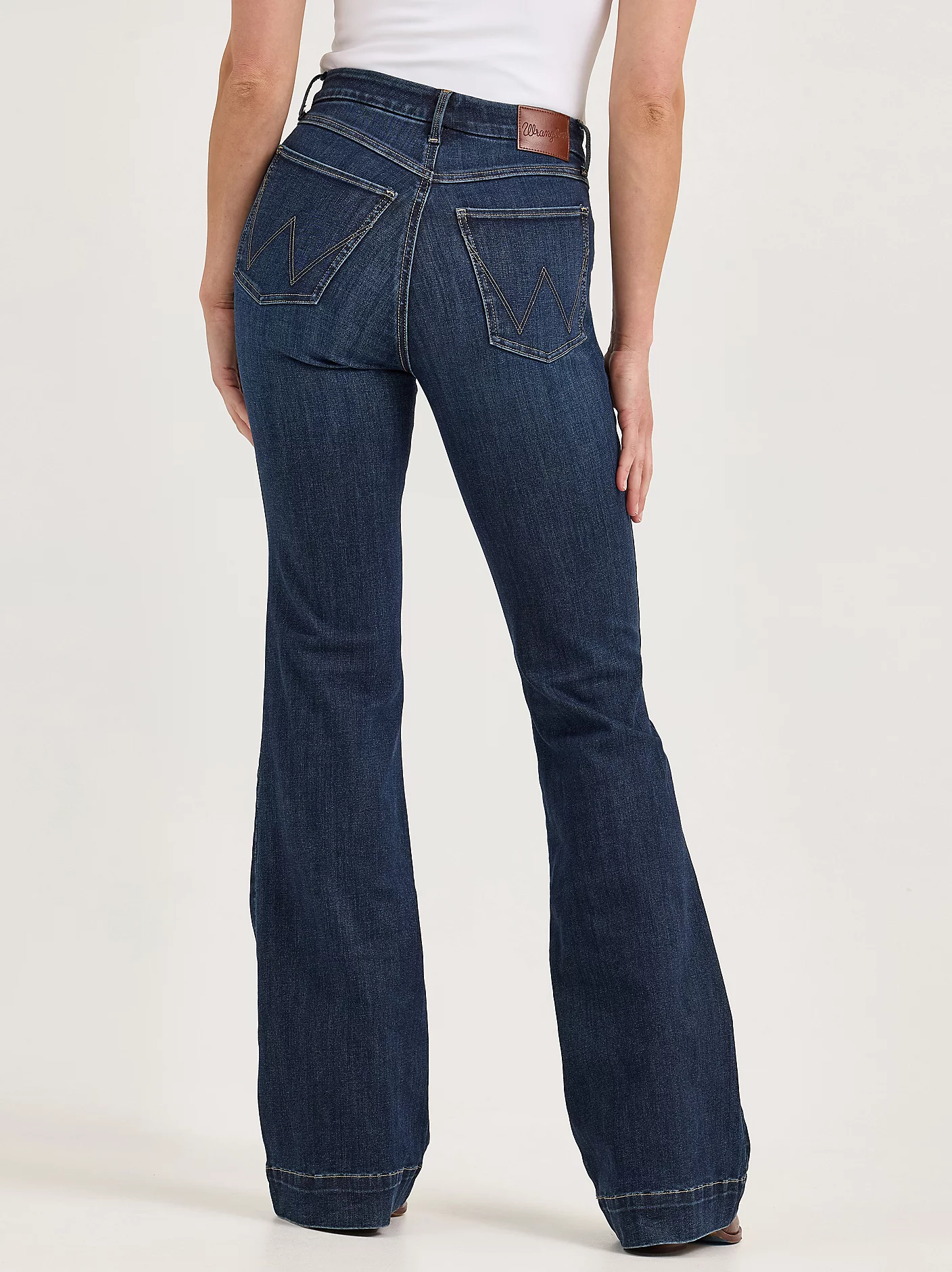 Wrangler Bespoke High Rise Trouser Jean - Alexandria