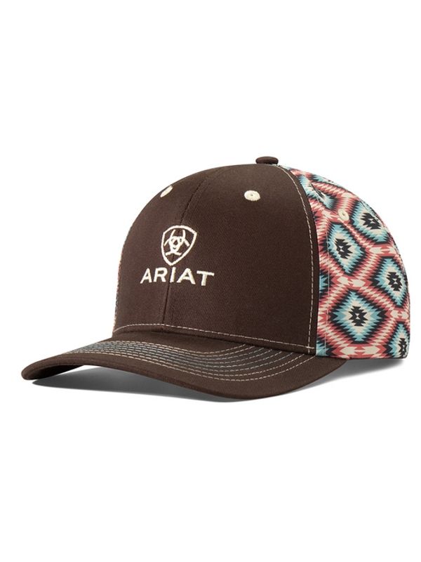 Ariat Aztec brown cap
