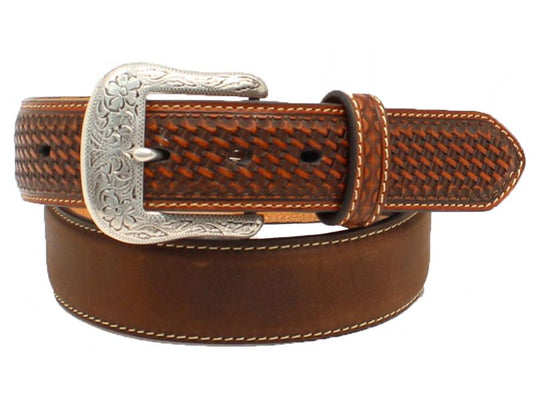 Ariat Basketweave men's belt