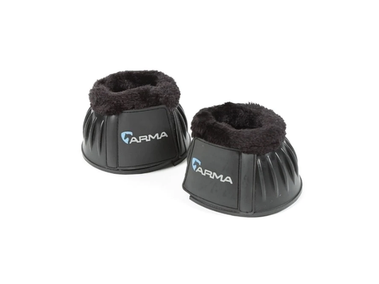 Arma Rubber bell boots with fleece