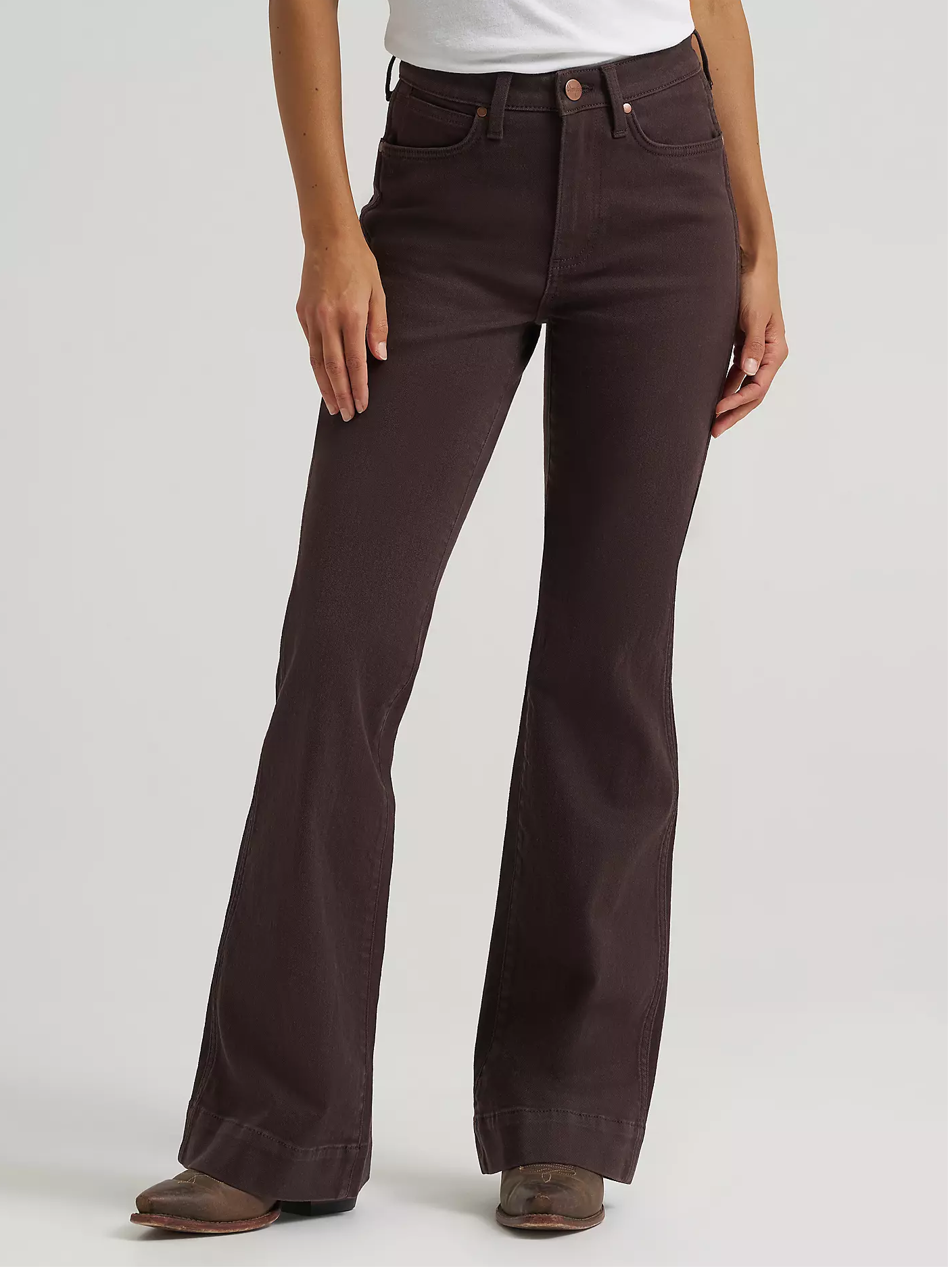Wrangler Retro® Bailey High Rise Colorwash Trouser Jean - Vera