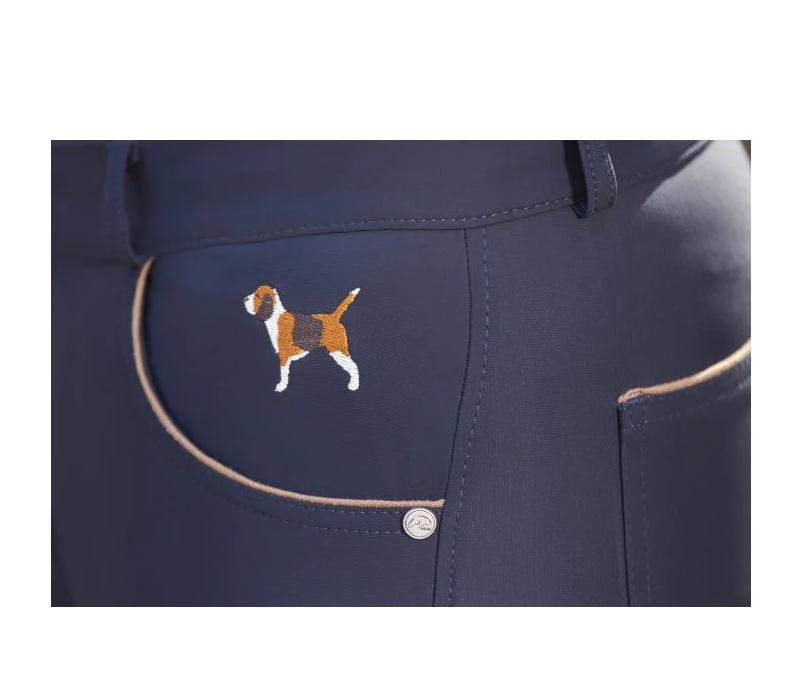 HKM Beagle silicone knee patch breech - US26