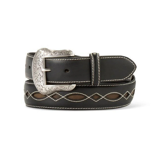 Ariat men's Boot Stitch Filigree western belt