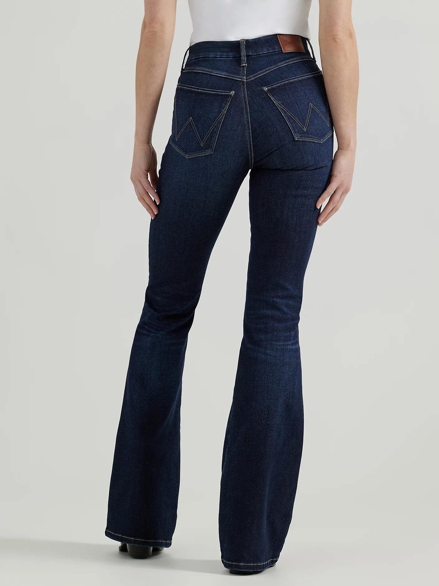 Wrangler Bespoke High Rise Flare Jeans - (2 colors)