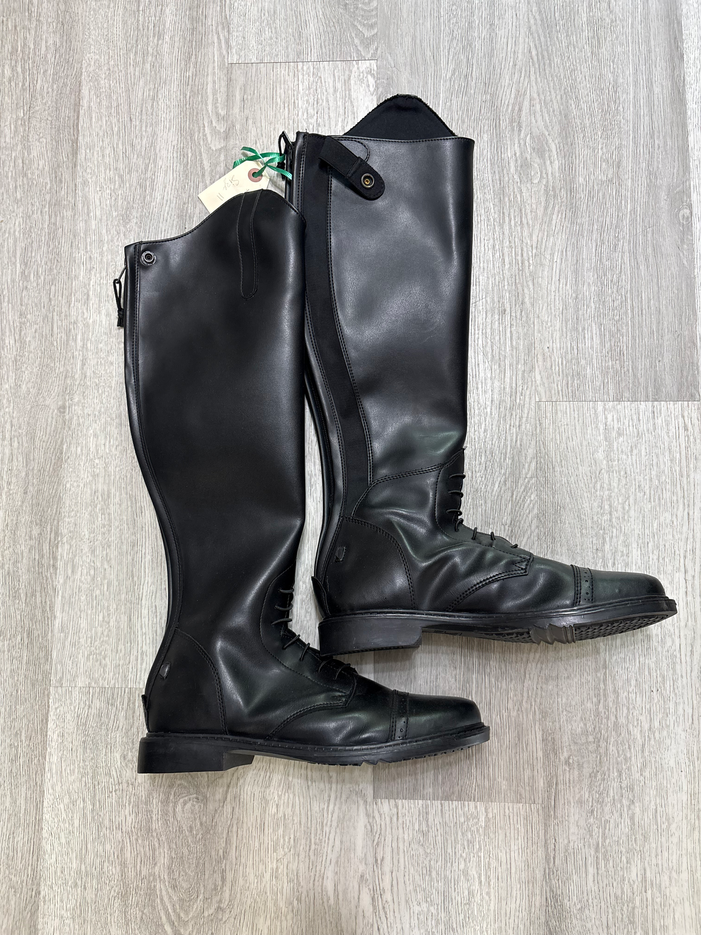 Tuff Rider synthetic 11 regular field boots *FINAL SALE*