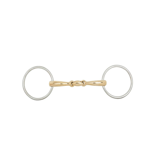 BR soft contact double jointed loose ring bit - 5''