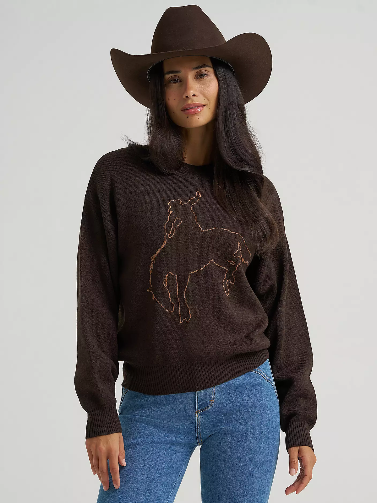 Wrangler Canyon sweater - Brown