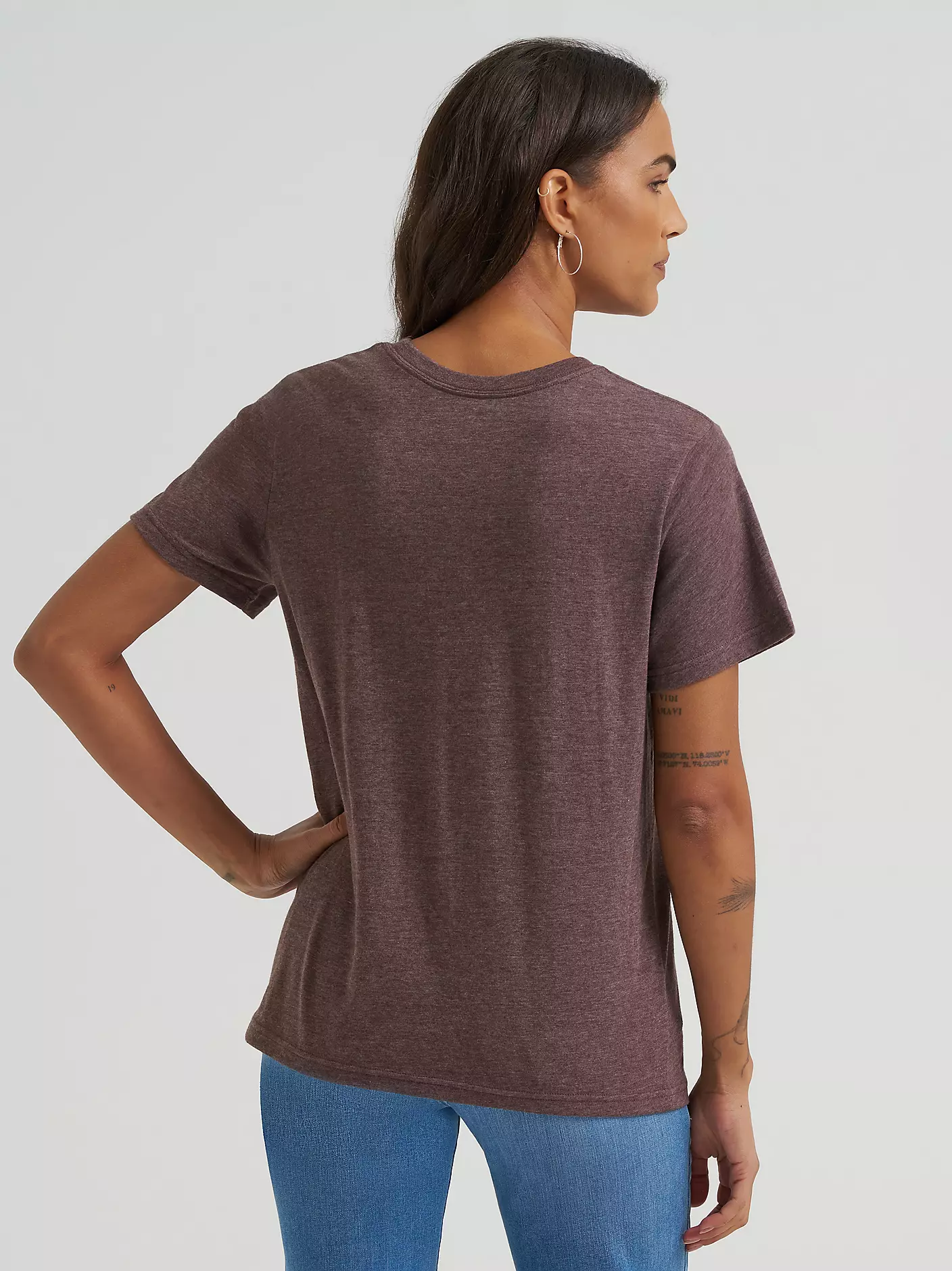 Wrangler Women's Cactus Logo T-Shirt - Desert Rose