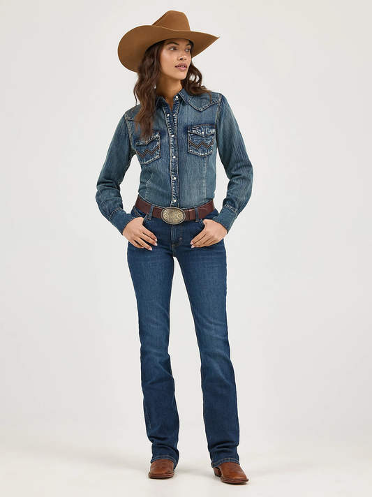 Wrangler Ultimate Riding Jean Rodeo High Rise Jean - (2 colors)