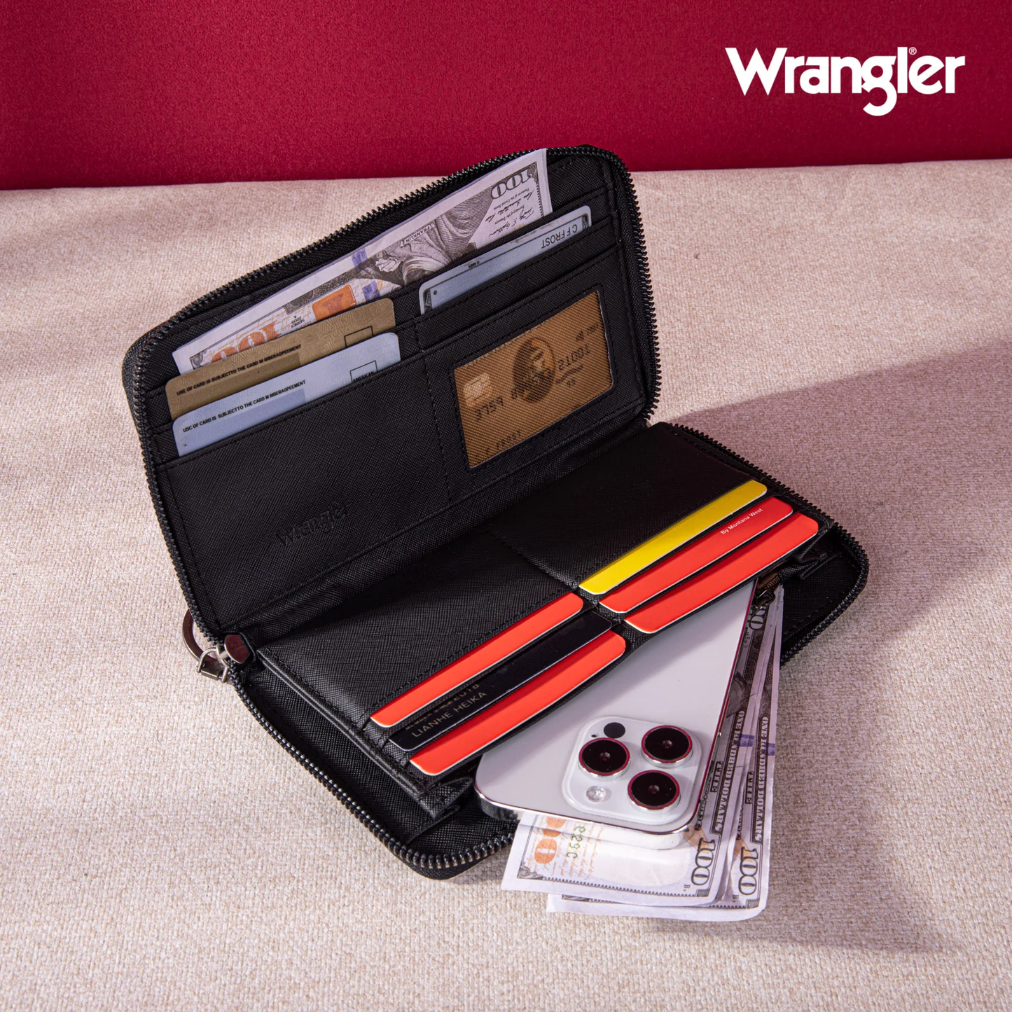 Wrangler Southwestern Art Print Wallet (3 colors)