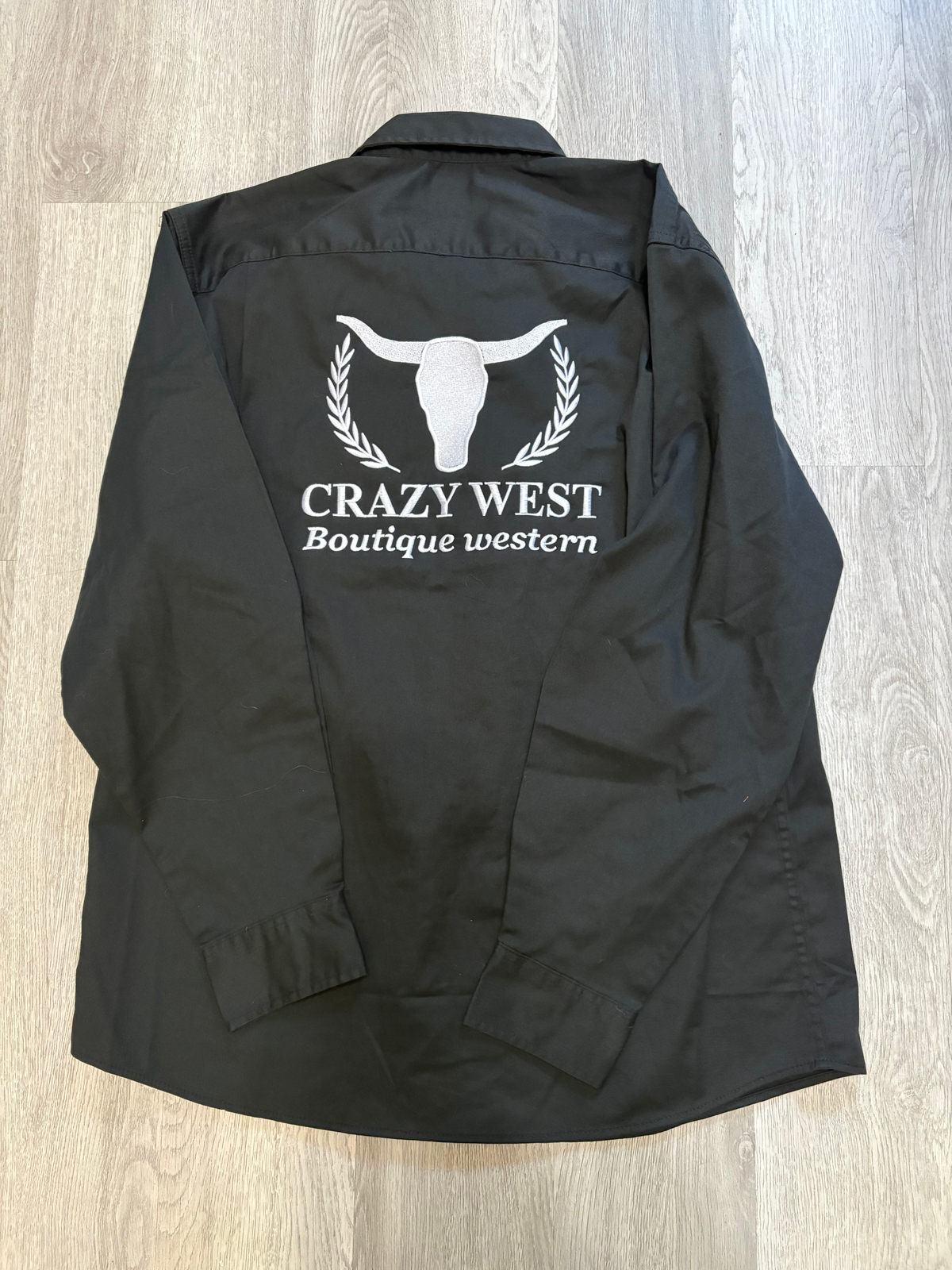 Wrangler Crazy West relaxed authentic shirt - Black