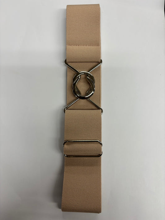 Elastic circle belt buckle stirrup