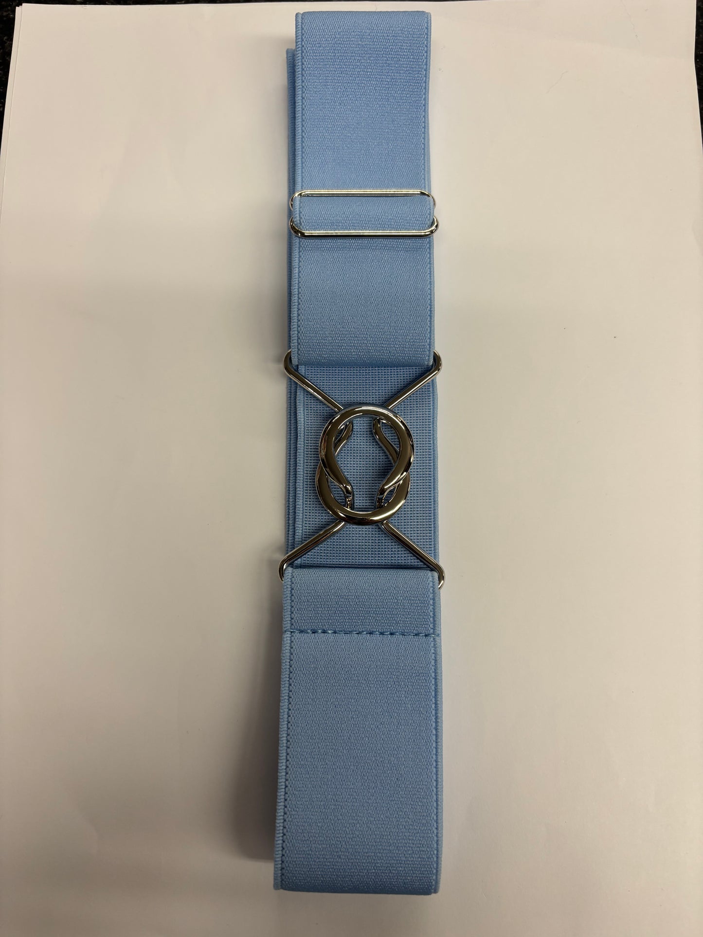 Elastic circle belt buckle stirrup