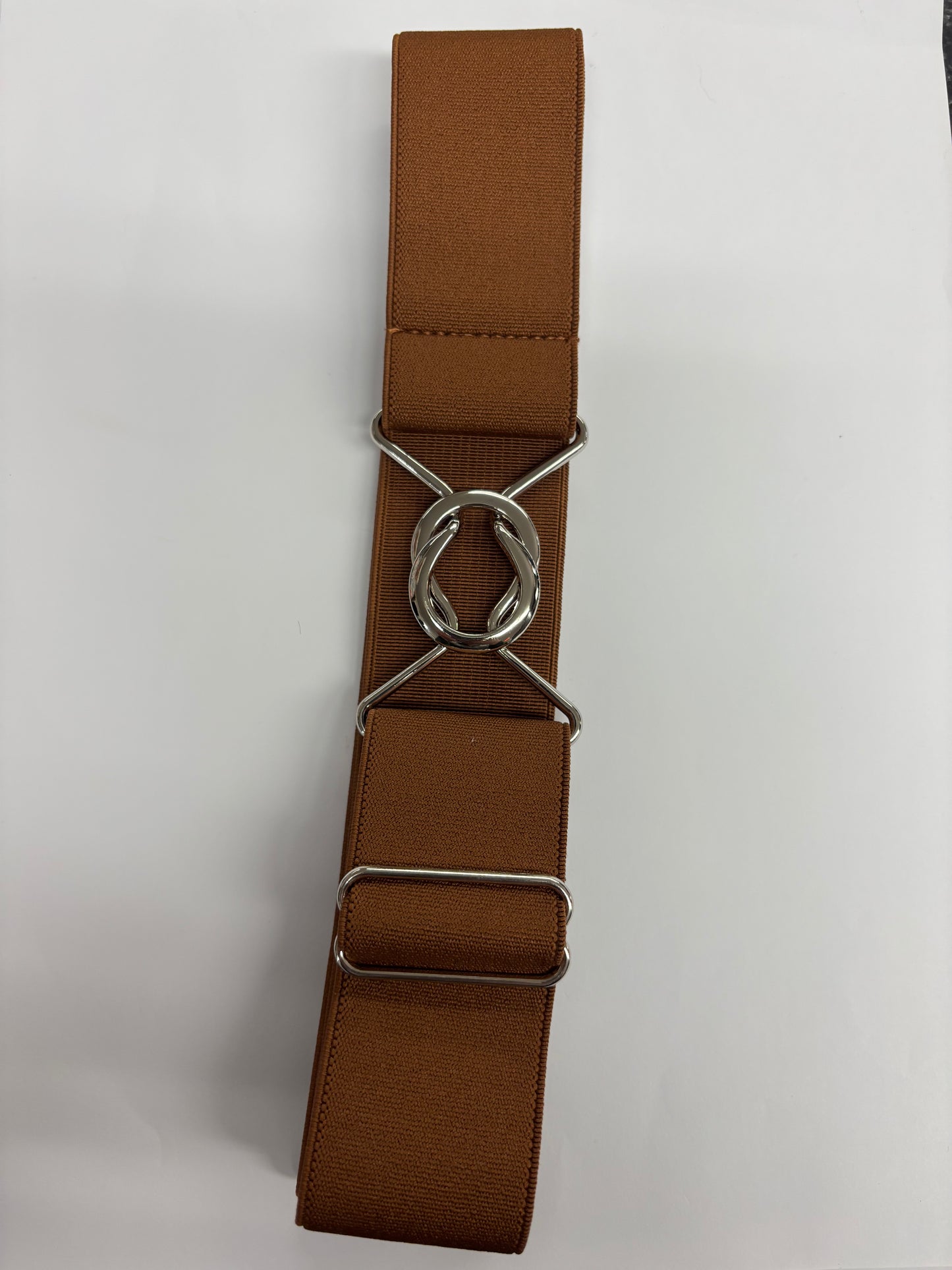 Elastic circle belt buckle stirrup