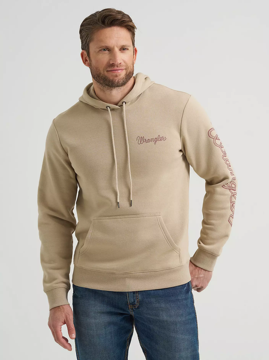 Wrangler Men's Rope Logo Hoodie - Trenchcoat