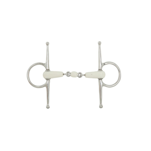 BR double jointed comfort full cheek bit - 5 1/4''