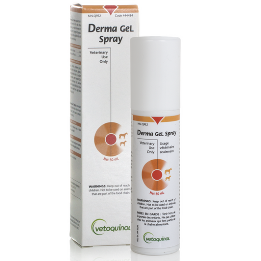 For Horses, Dogs and Cats Derma GeL® is a hydrogel that can provide and maintain a moist wound environment. By increasing moisture content, hydrogels have the ability to help cleanse and debride necrotic tissue and, if bandages are used, allow them to be 