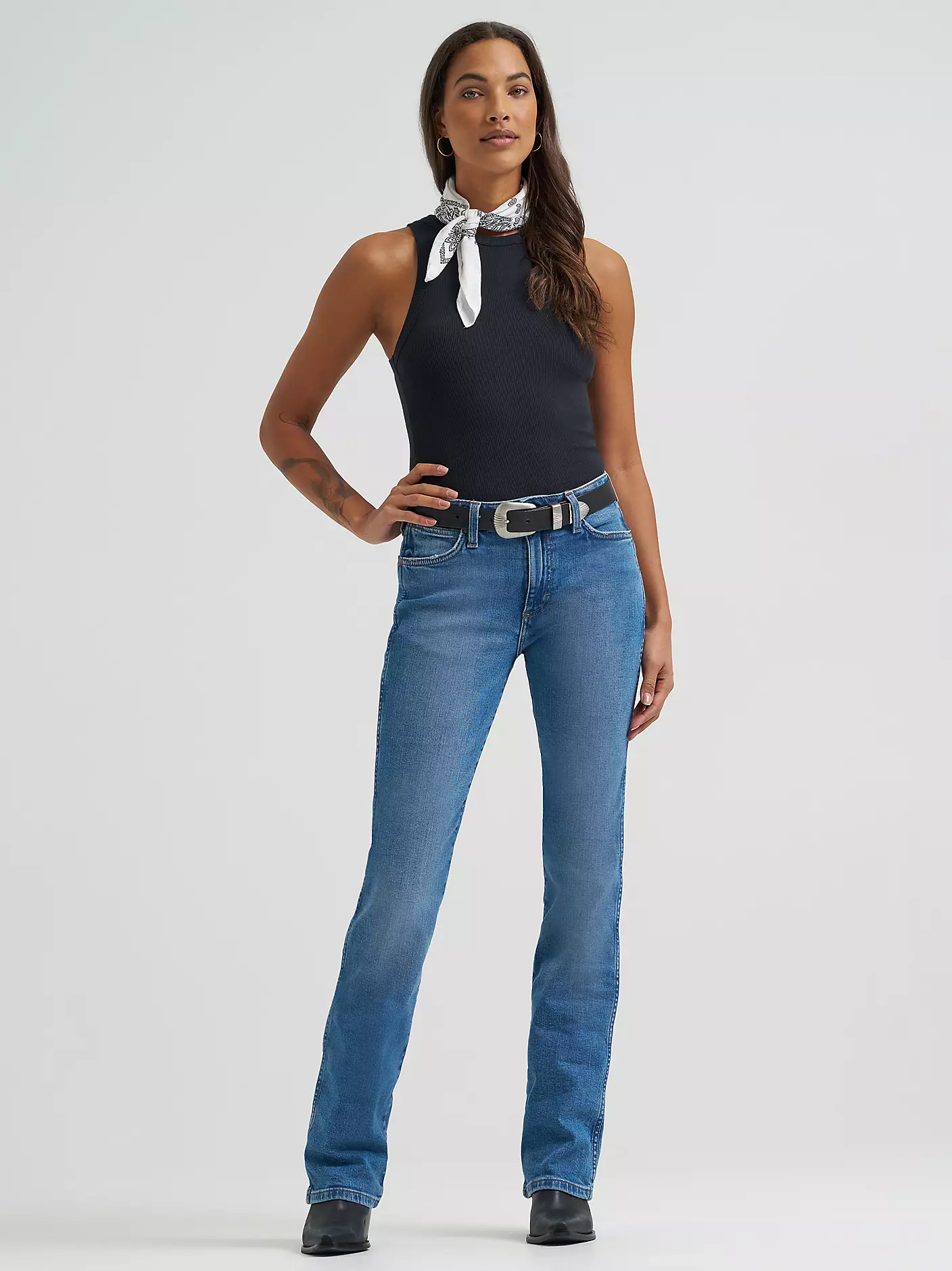 Wrangler Women's Retro Bailey High Rise Bootcut Jean - Ember