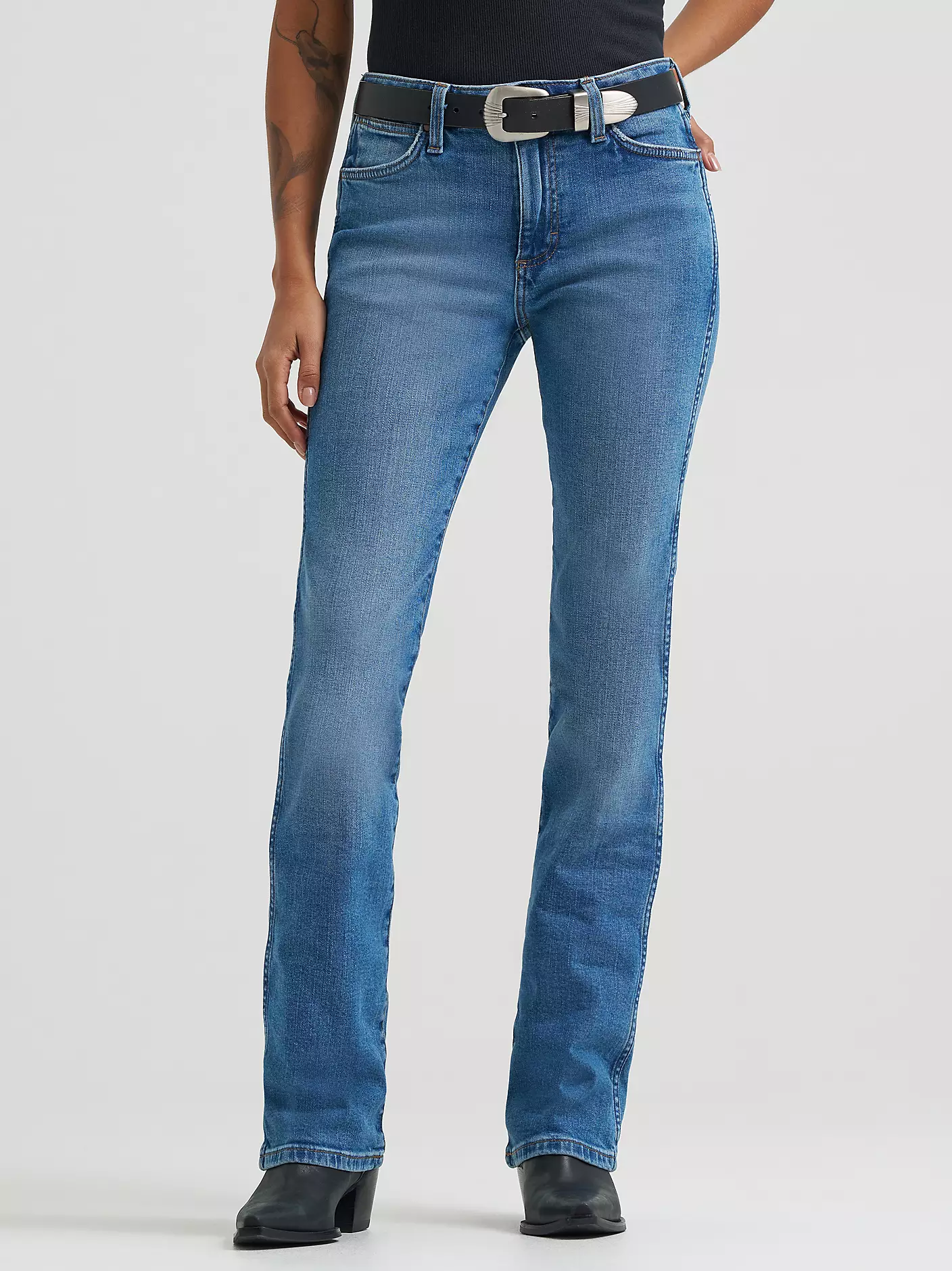 Wrangler Women's Retro Bailey High Rise Bootcut Jean - Ember