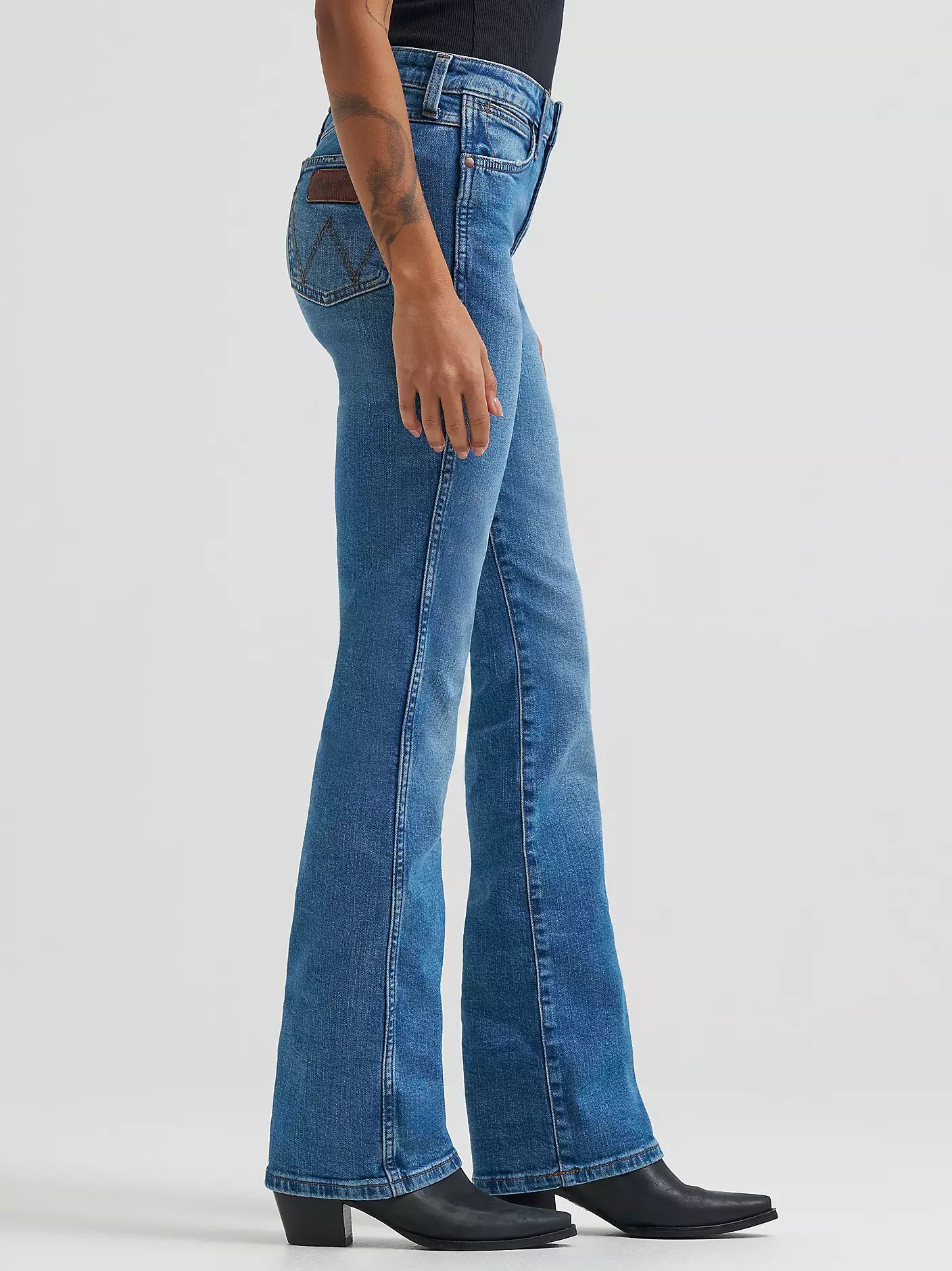 Wrangler Women's Retro Bailey High Rise Bootcut Jean - Ember