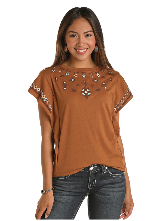 Panhandle ladies flutter sleeve top *SALE*