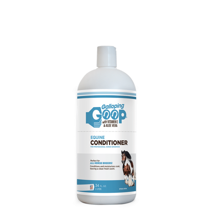 Galloping Goop degreaser cleaners are the best for removing dirt and grease from horses' coats. They will act on the coat, the body, the hair and the baleen and whiten the yellowing areas. They clean without removing the natural oils from the coat. They a