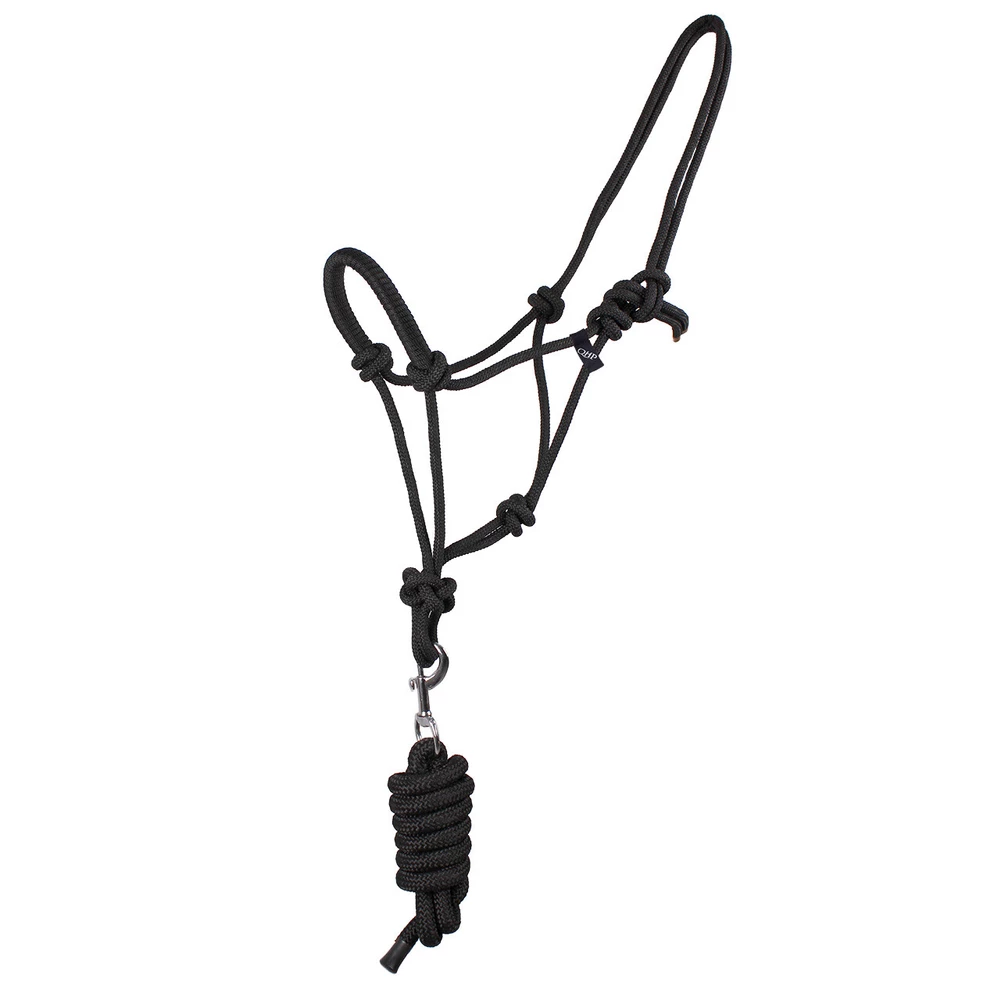 QHP rope halter with leadrope - Full