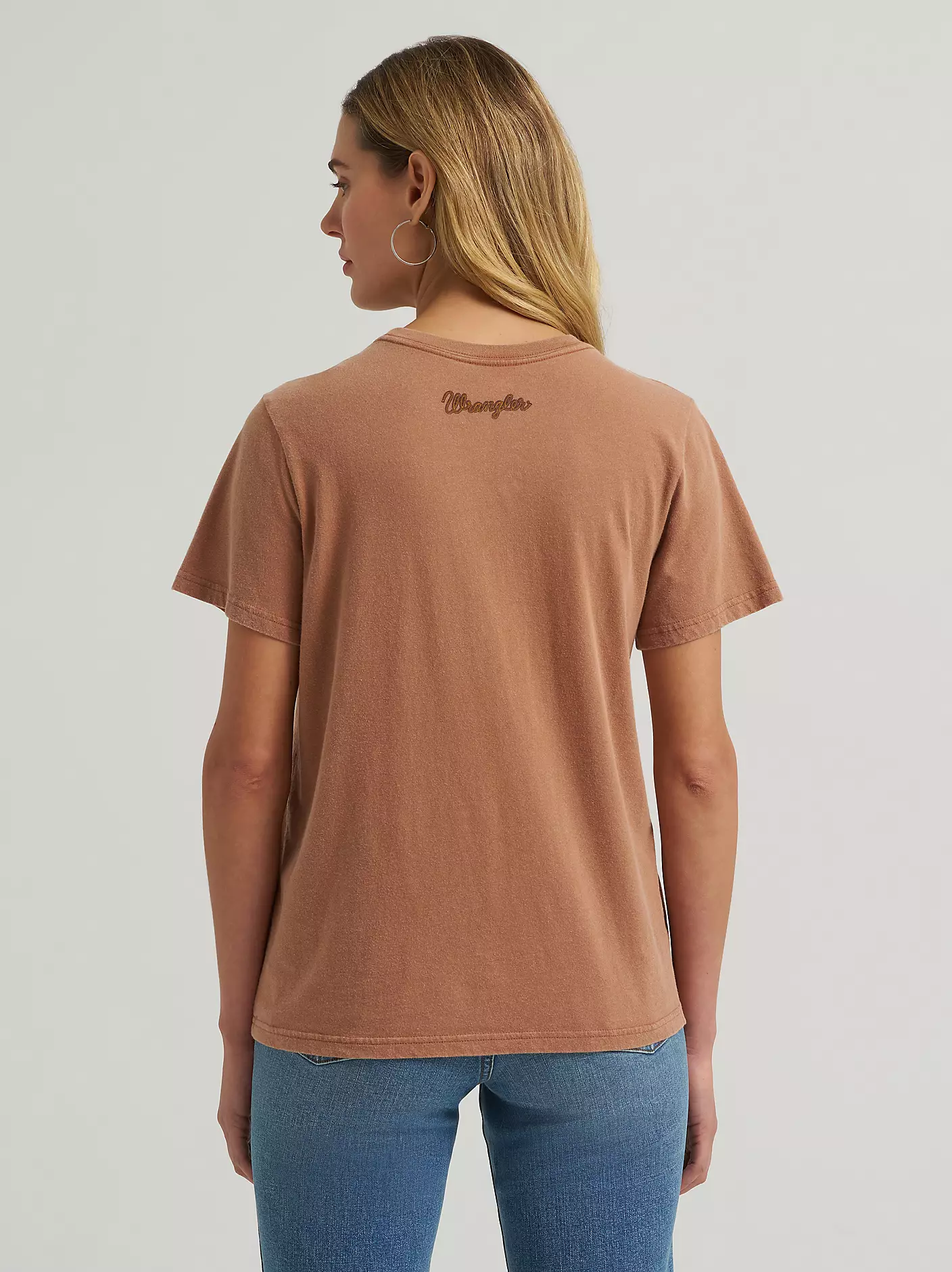 Rope Long Live Cowboys Reg Fit Graphic Tee - Rawhide