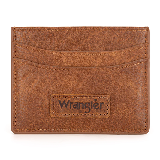 Wrangler Credit Card Holder Wallet - Brown