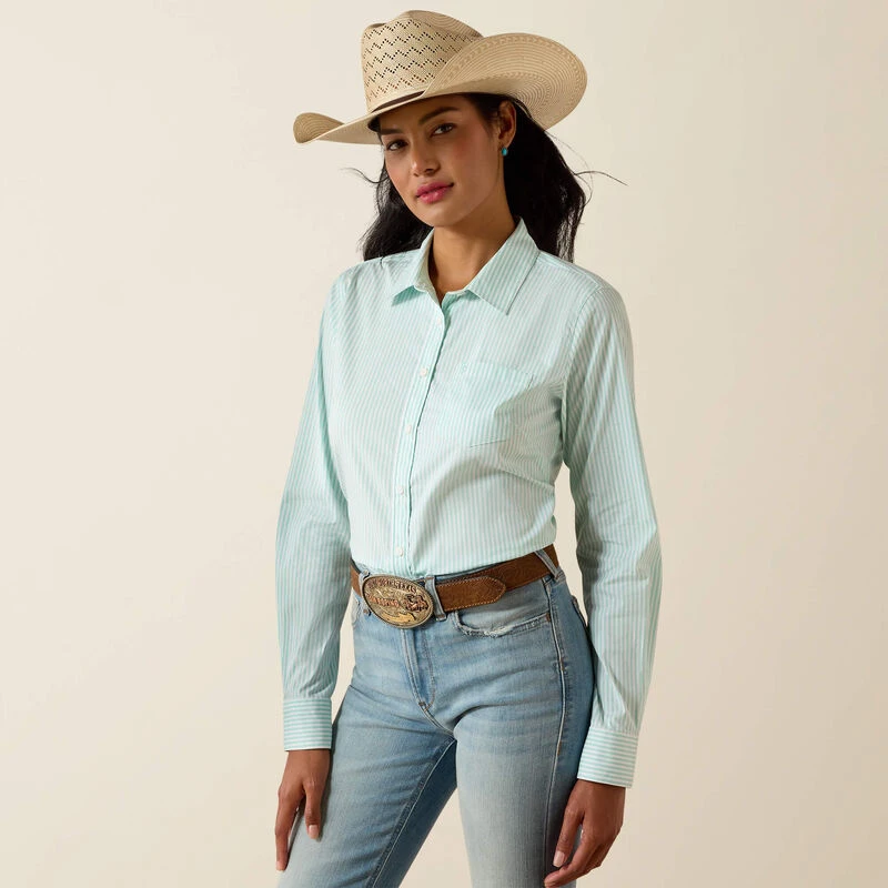 Ariat Kirby shirt - Holiday Stripe