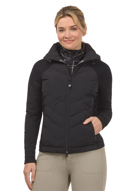 Kerrits EquiTech Hybrid Hooded Quilted Jacket