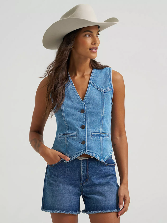 Wrangler Iconic Denim vest - Medium