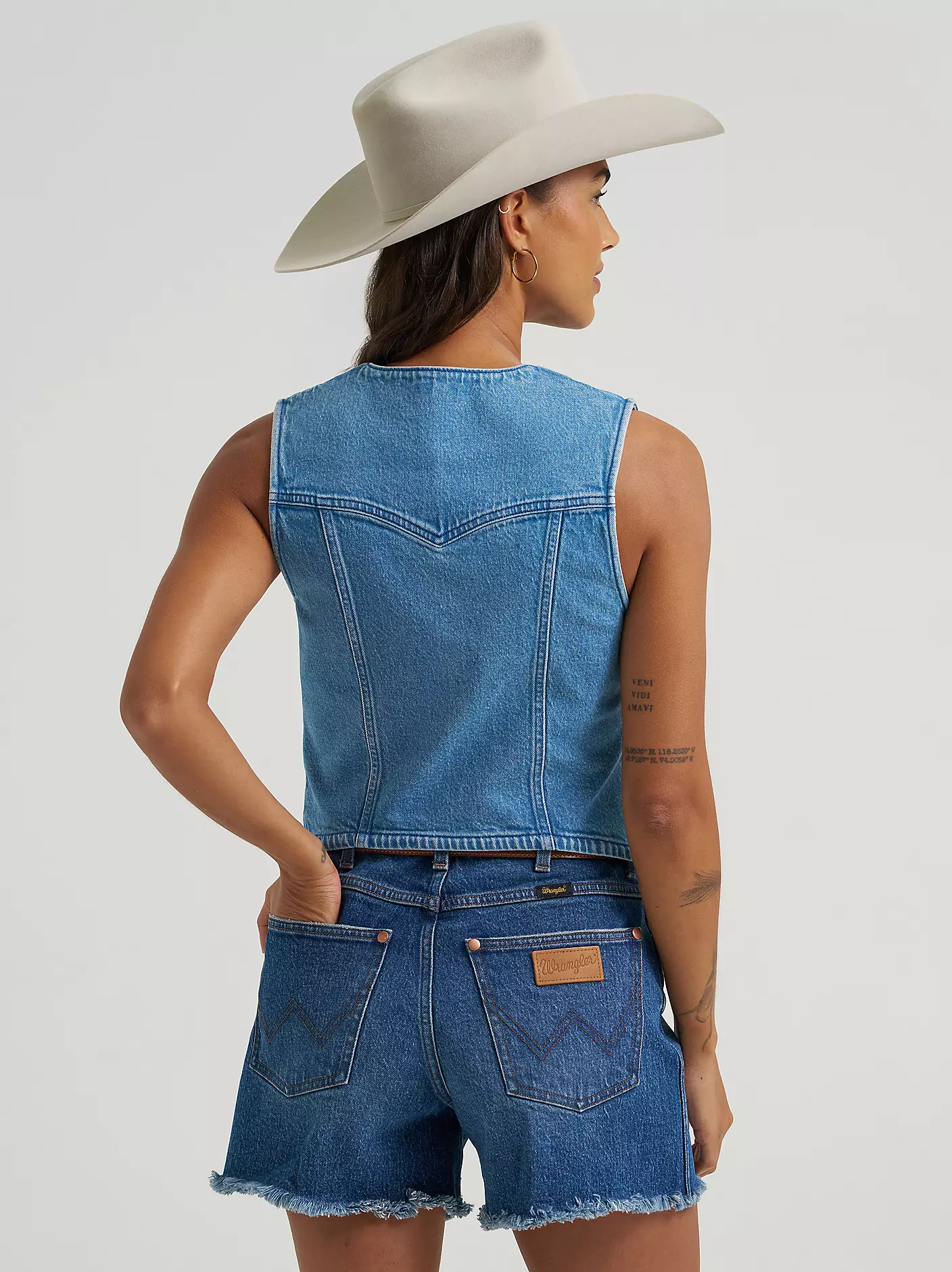 Wrangler Iconic Denim vest - Medium