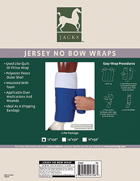 Jacks No Bow wraps