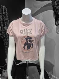 Shack Story Cowgirl cropped t-shirt - Pink