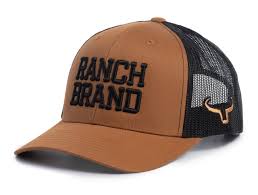 Ranch Brand Big Ranch - Camel & Black mesh / Black Logo
