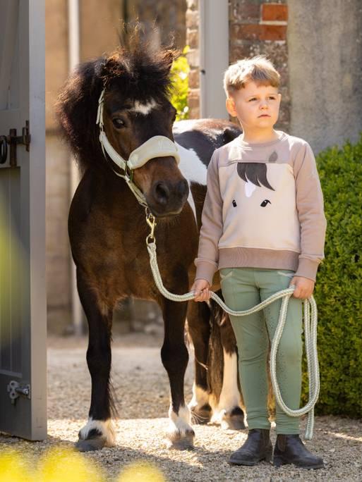 LeMieux mini pony sweatshirt - Stone