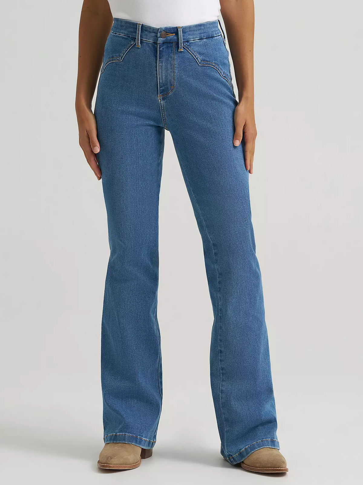 Wrangler Bespoke High Rise Flare Jeans - Jemma