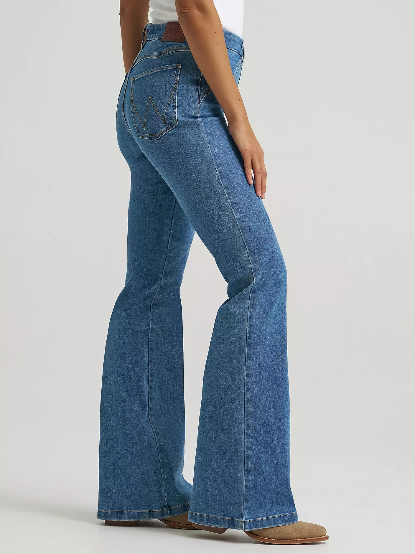 Wrangler Bespoke High Rise Flare Jeans - Jemma