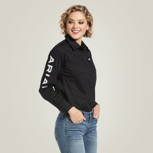 Ariat Team Kirby stretch shirt - Black