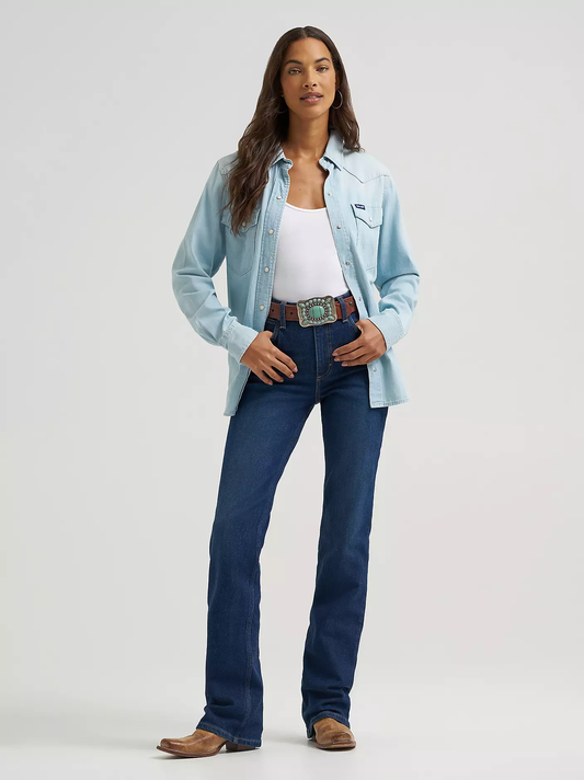 Jean d'équitation Wrangler Ultimate Rodeo taille haute - (2 couleurs) 