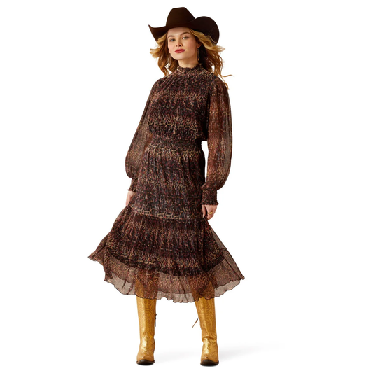 Ariat Plume dress - Leopard Wash *SALE*