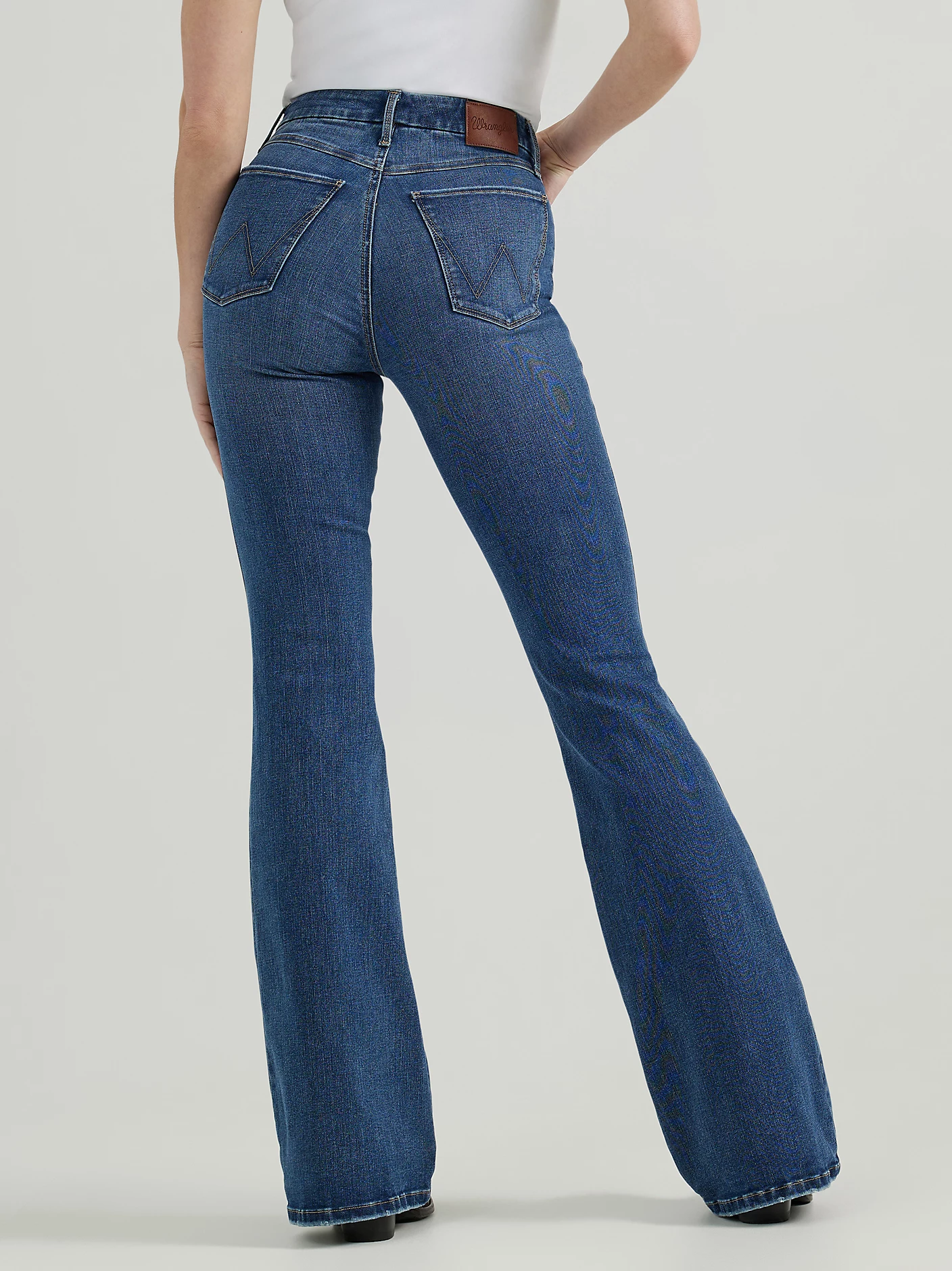 Wrangler Bespoke High Rise Flare Jeans - (2 colors)