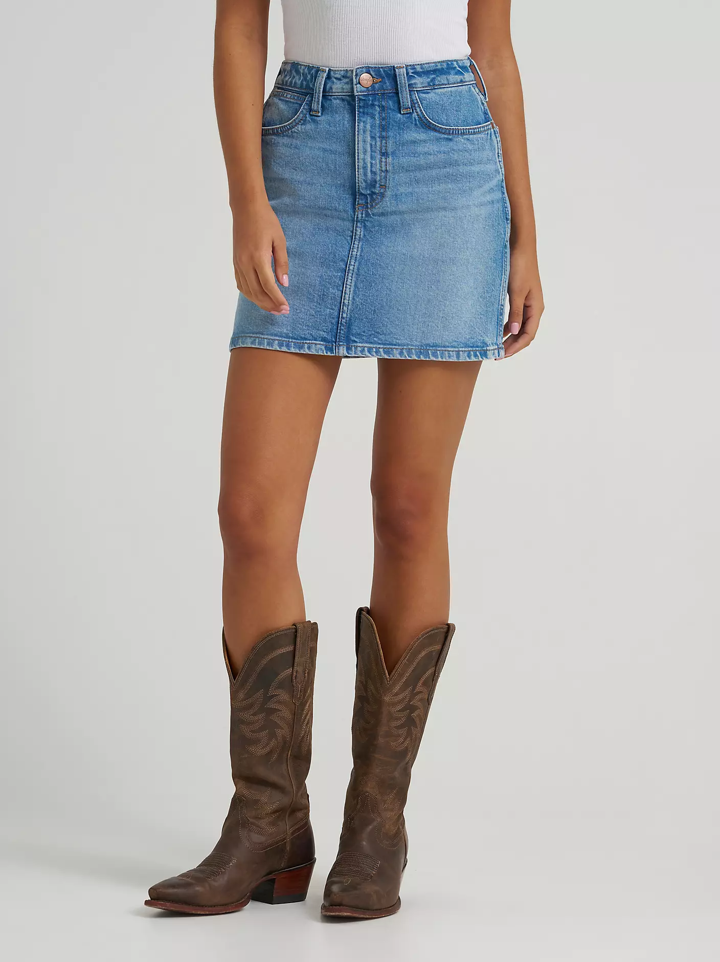 Wrangler Bailey Retro women's denim skirt - Mikayla