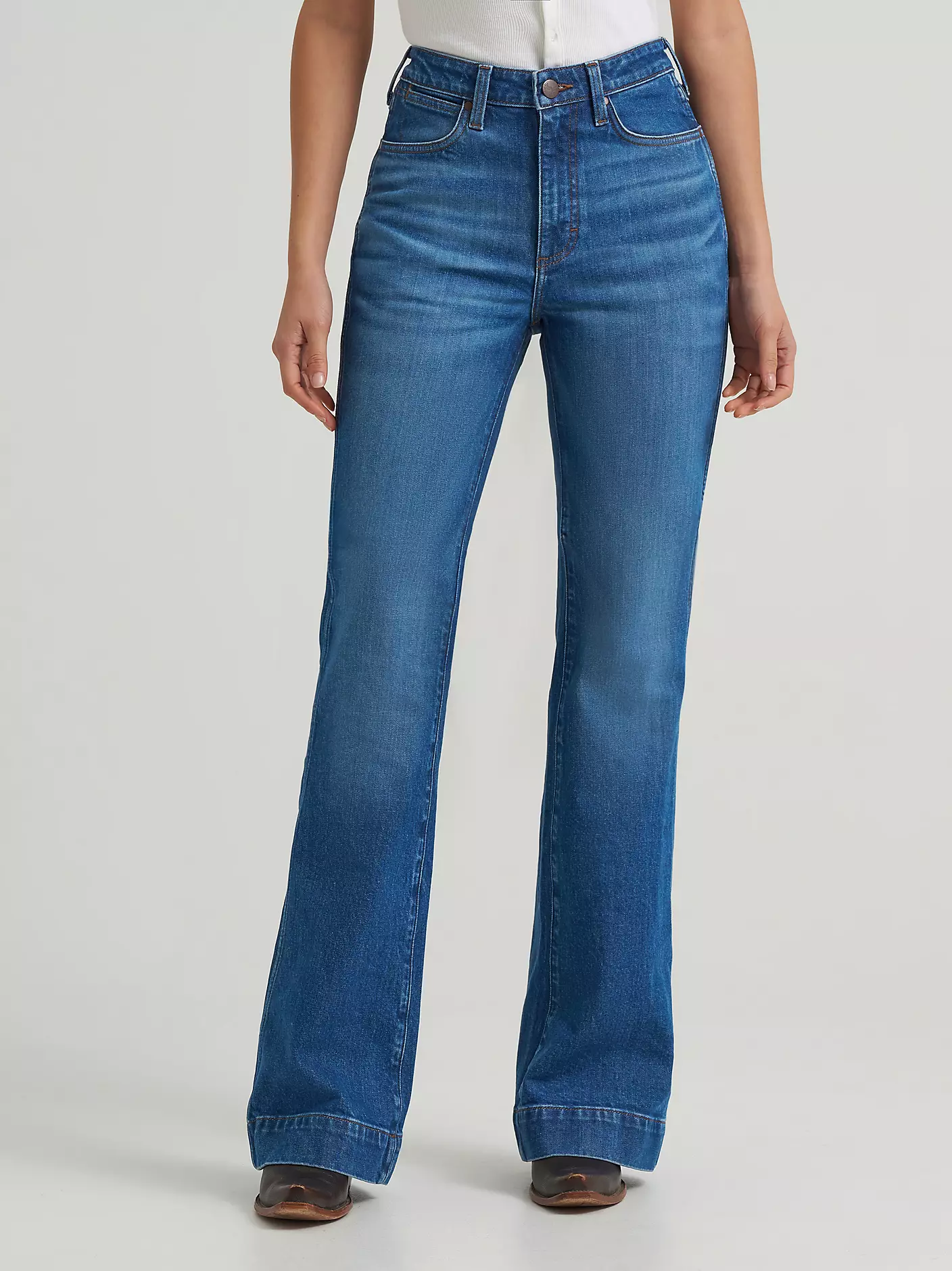 Wrangler Retro Bailey High Rise trouser jean - Mina