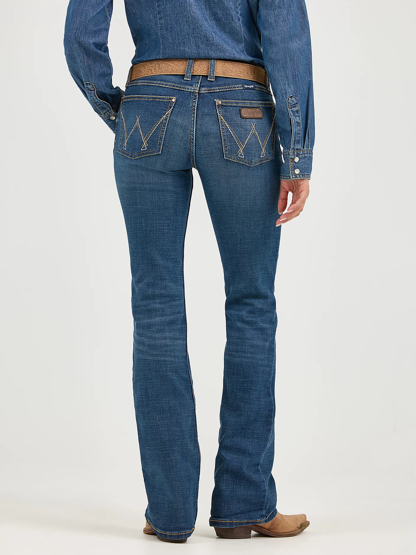 Wrangler Retro Mae Mid Rise Bootcut Jean