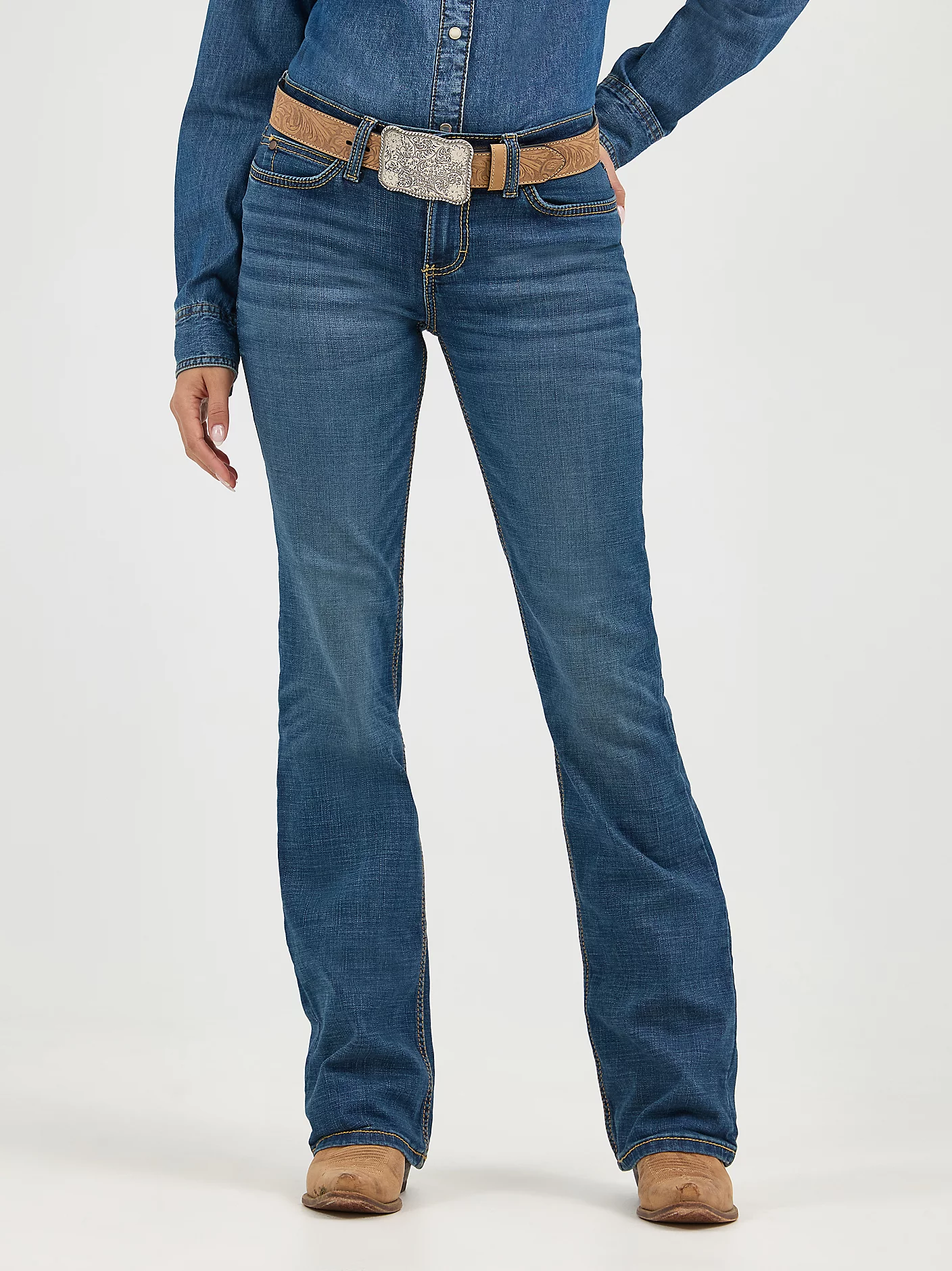 Wrangler Retro Mae Mid Rise Bootcut Jean