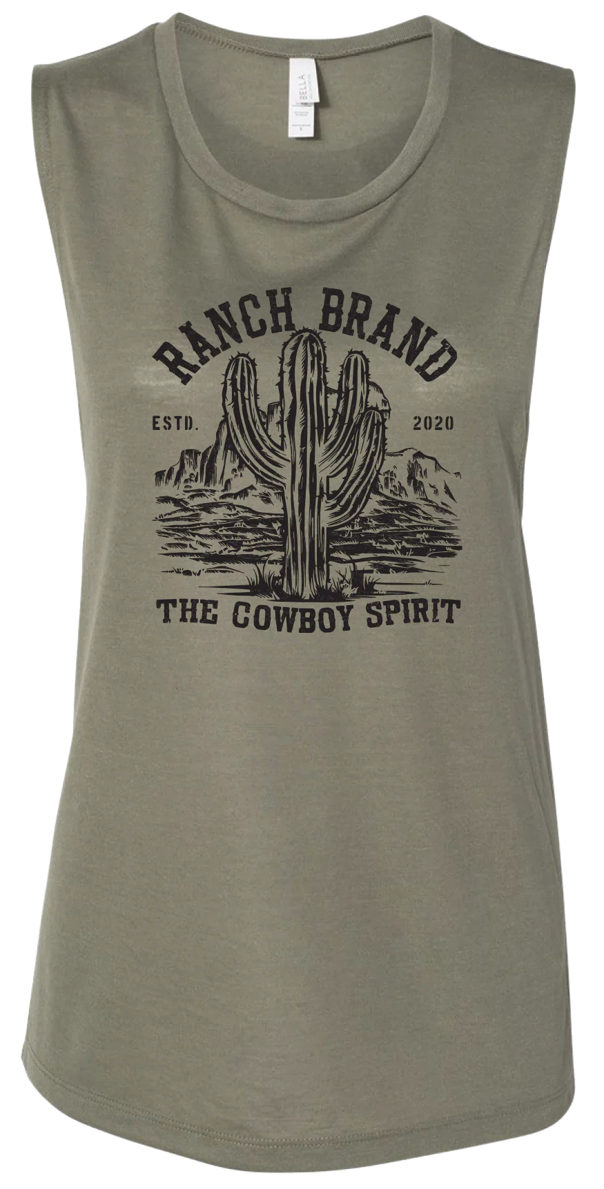 Ranch Brand Muscle Cactus woman's tank