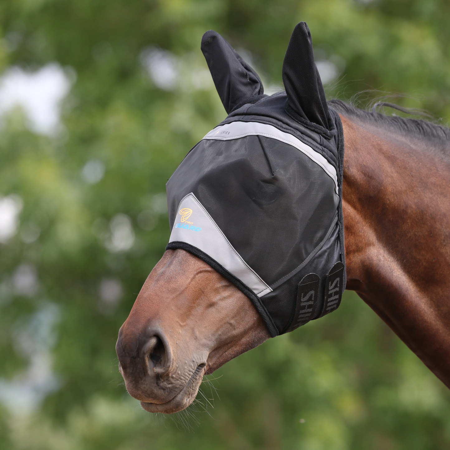 Masque anti-mouches Shires Fine Mesh avec oreilles