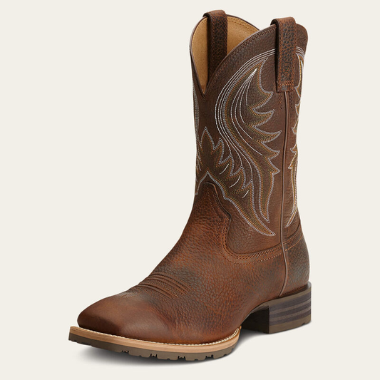 Ariat Hybrid Rancher Western Boot - Brown Oiled Rowdy